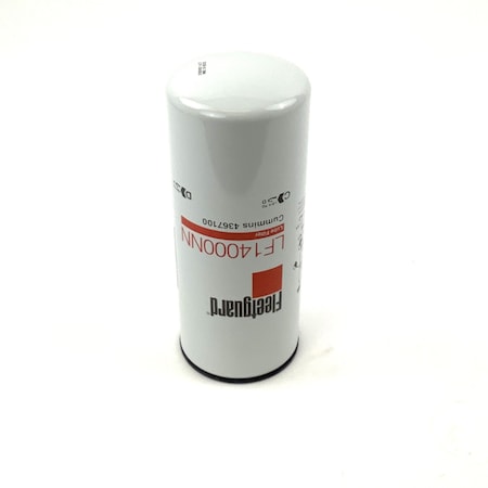 Fleetguard Oil Filter, Nanonet Used On Cummins Isx15 Engines, 294.7Mm/11.6 In H, 120.3Mm/4.74 In Od, M95 X LF14000NN